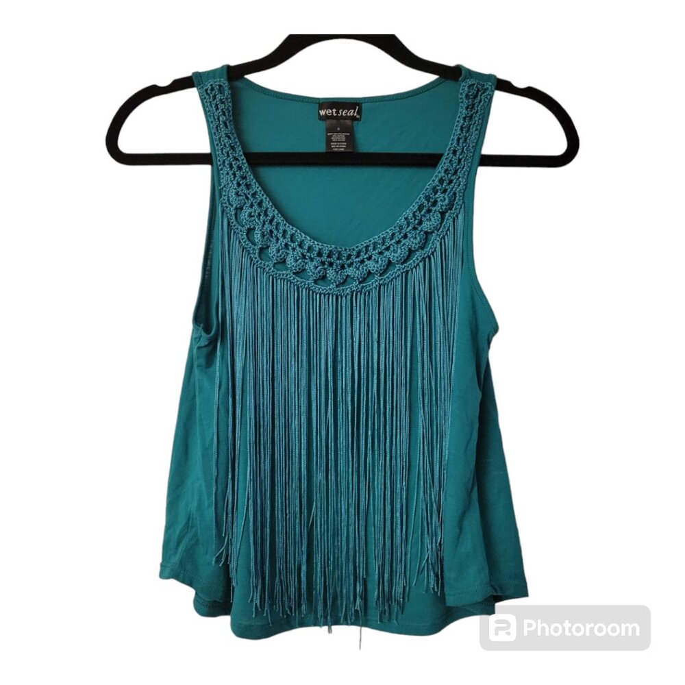 Wet Seal Fringe Tank Top